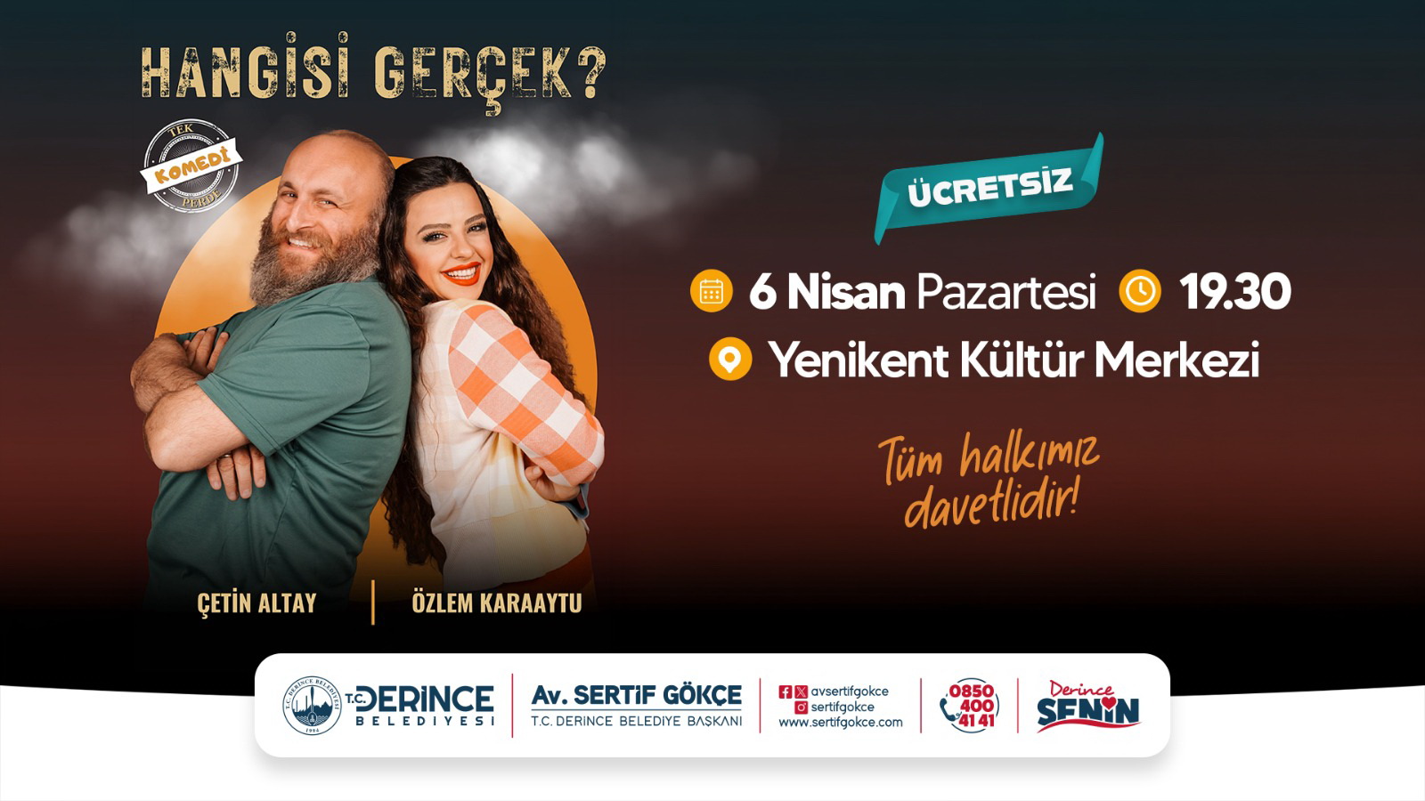 Derince�de Tiyatro ��leni Devam Ediyor