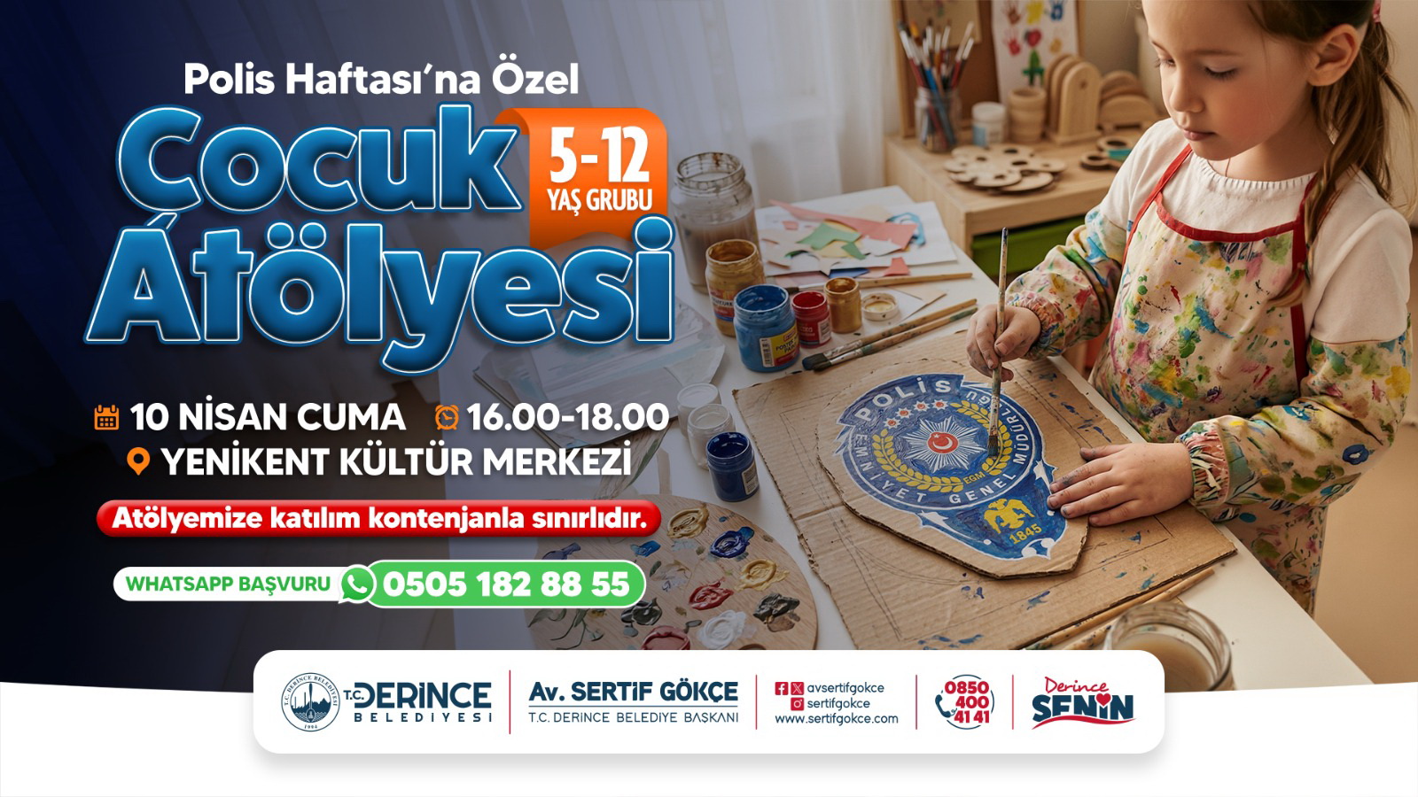 Polis Haftas��na �zel �ocuk At�lyesi