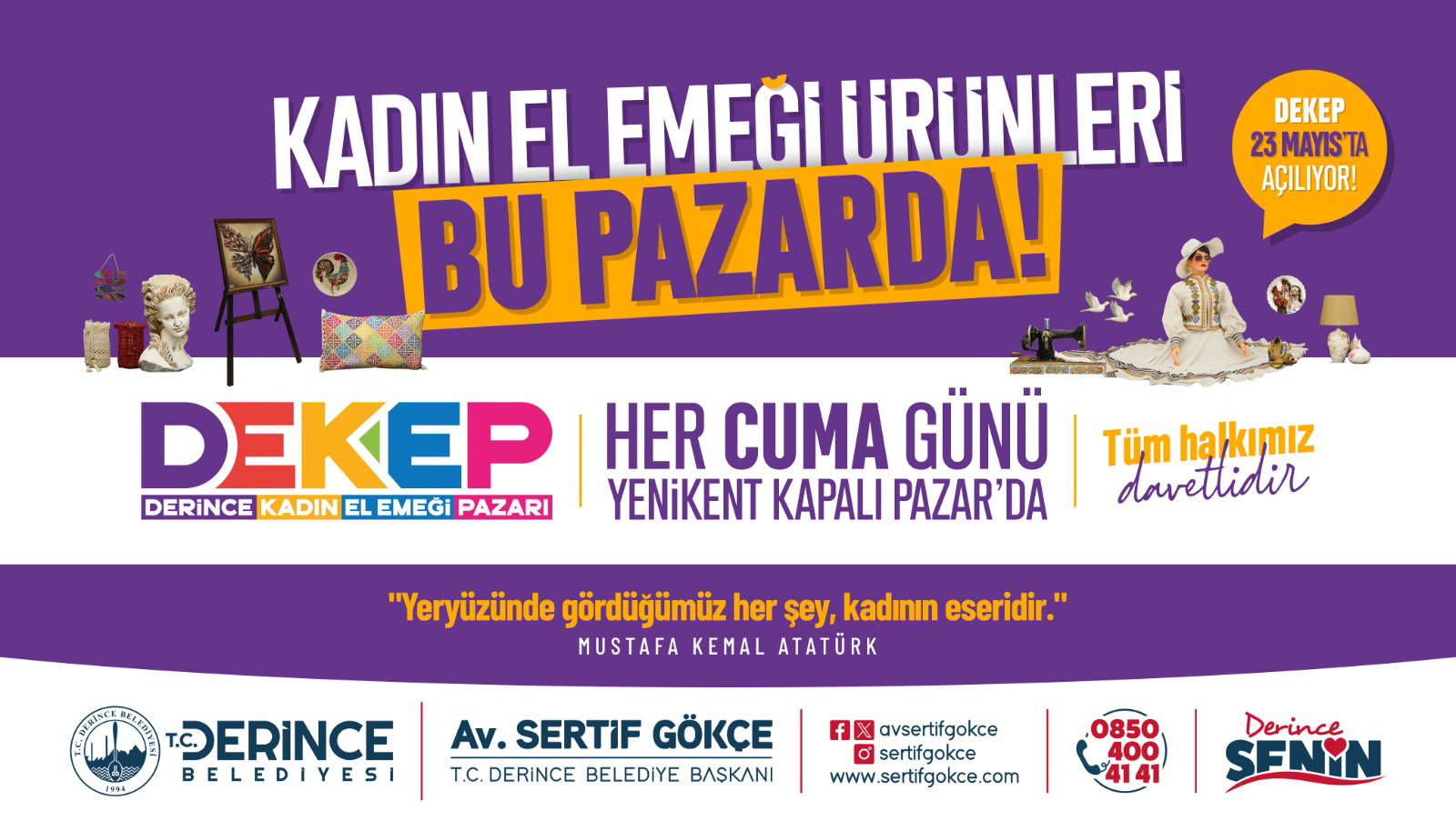 Kadnlarmz retiyor, Derince Kazanyor