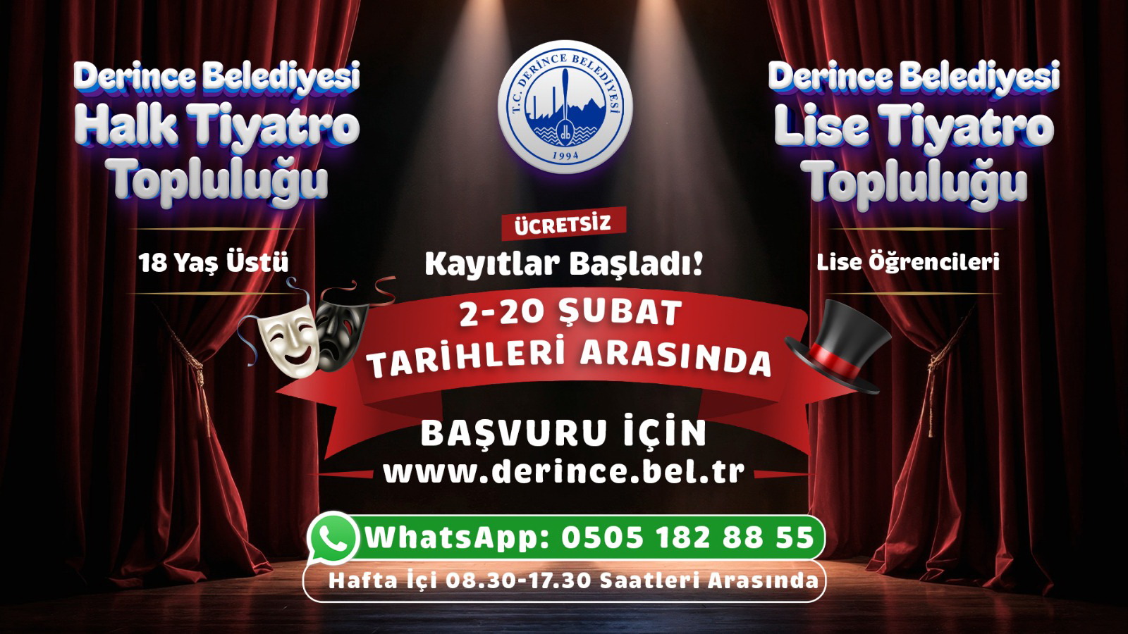 Derince�de Sahne Seni Bekliyor