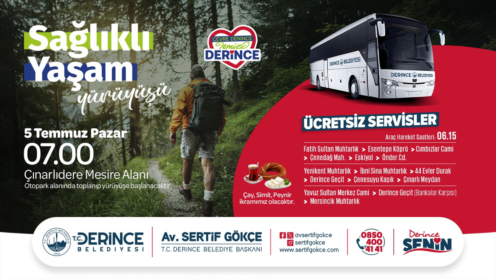 ��narl�dere�de Sa�l�kl� Ya�am Y�r�y���