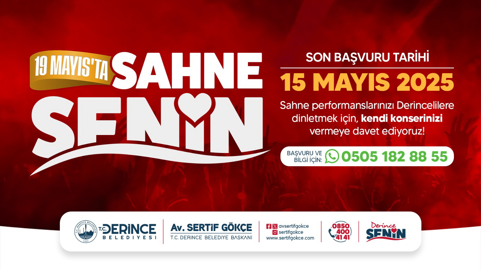 19 Maysta Sahne Senin