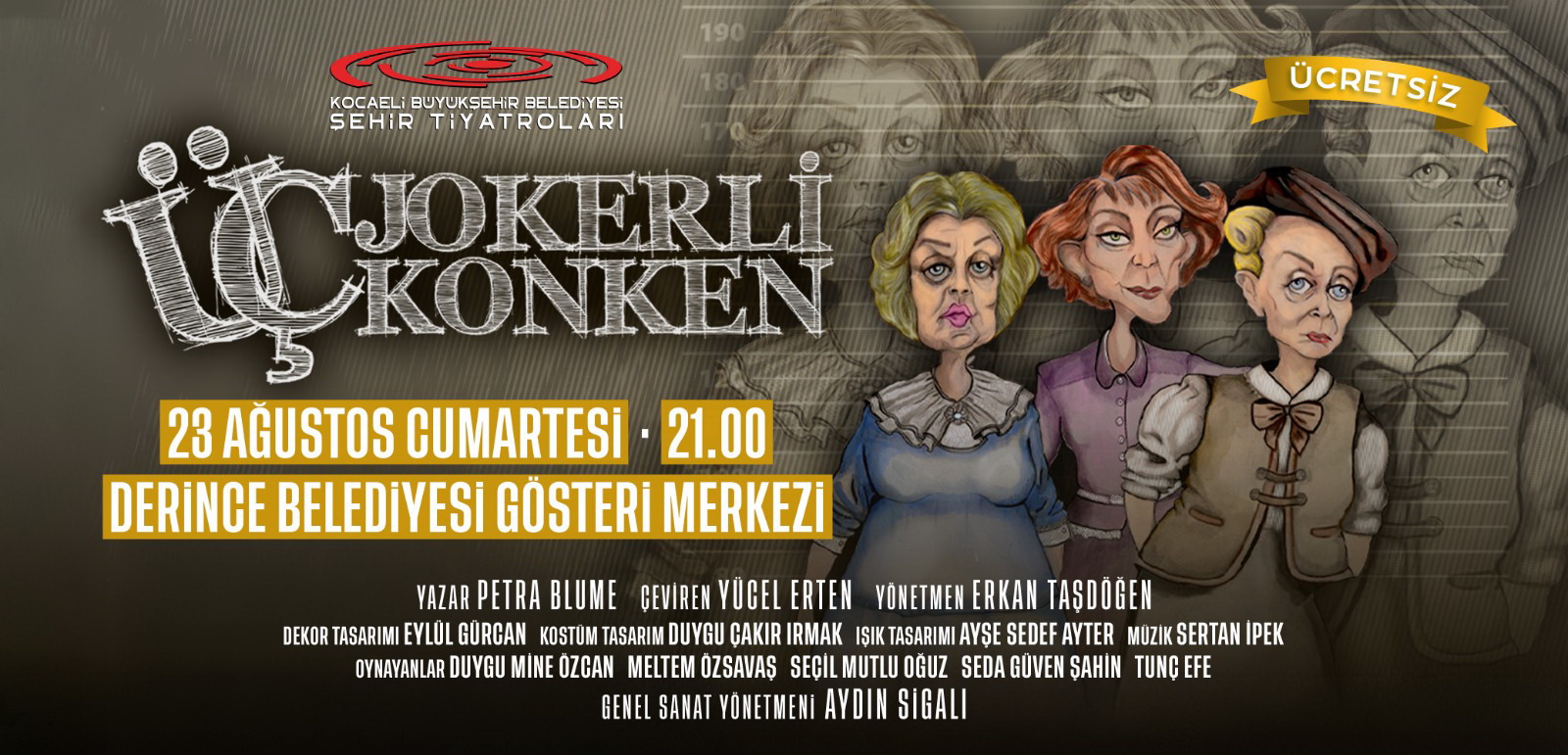  Jokerli Konken Derincede Sahne Alacak