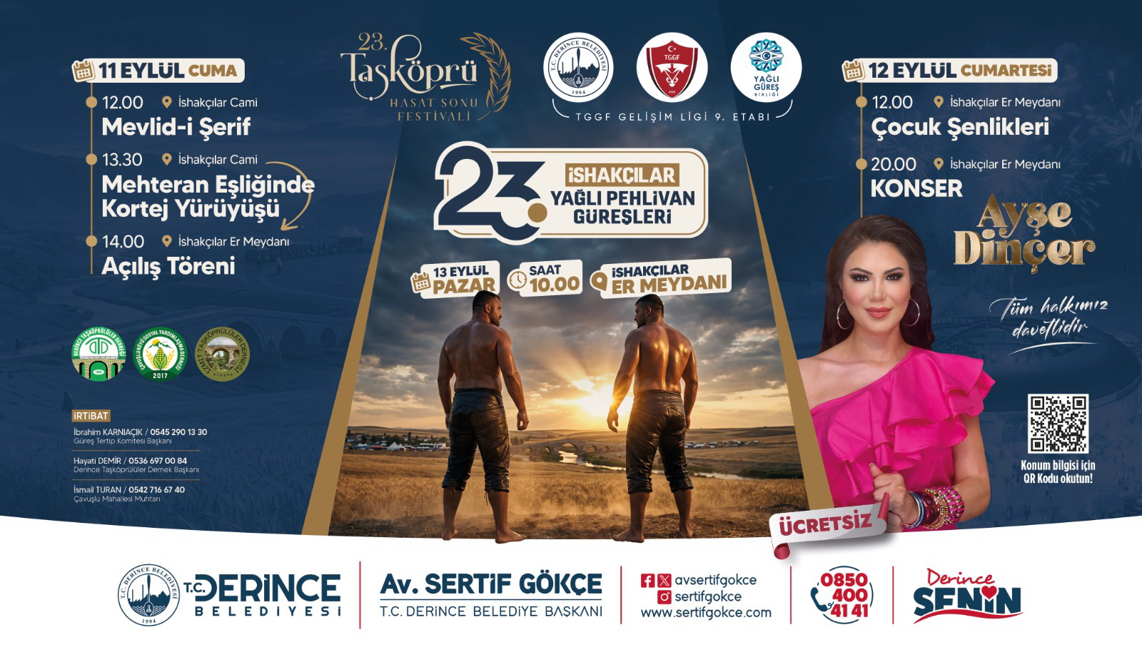 Ta�k�pr� Festivali ��in Geri Say�m Ba�lad�