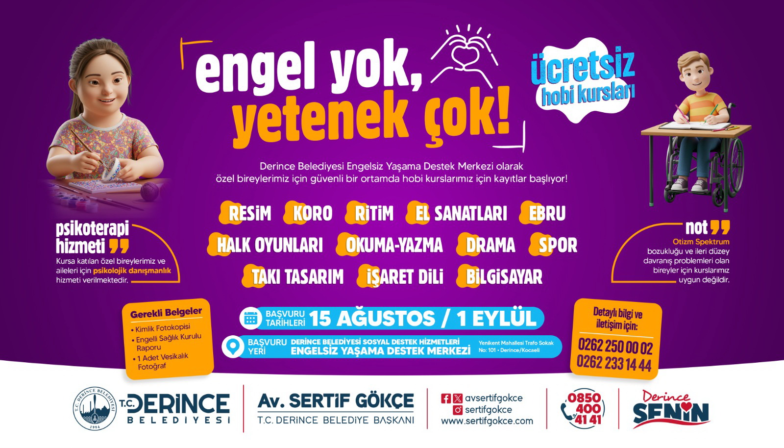 Derincede Engel Yok, Yetenek ok
